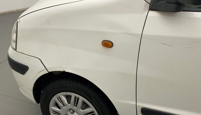 2011 Hyundai Santro Xing GLS PLUS AUDIO, Petrol, Manual, 68,951 km, Left fender - Slightly dented