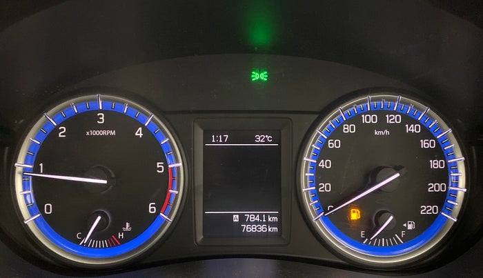 2016 Maruti S Cross ZETA 1.3, Diesel, Manual, 76,836 km, Odometer Image