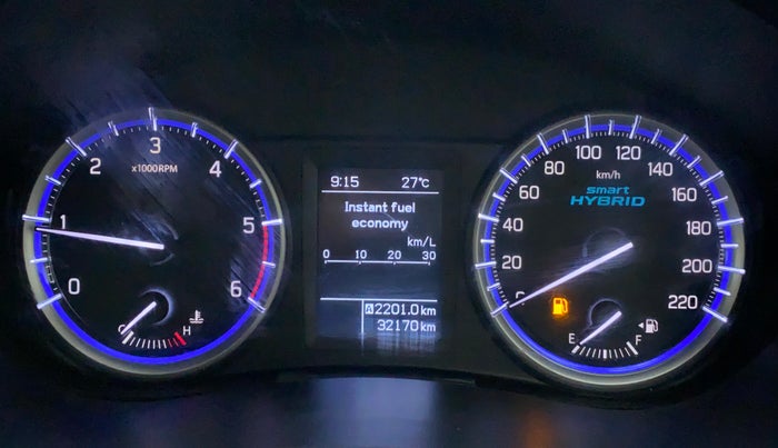 2018 Maruti S Cross ZETA 1.3 SHVS, Diesel, Manual, 32,903 km, Odometer View