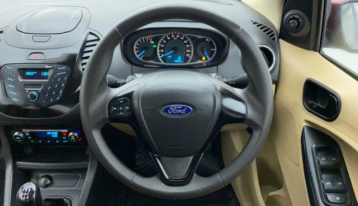 2018 Ford Figo Aspire 1.2 TITANIUM PETROL, Petrol, Manual, 17,870 km, Steering Wheel Close Up