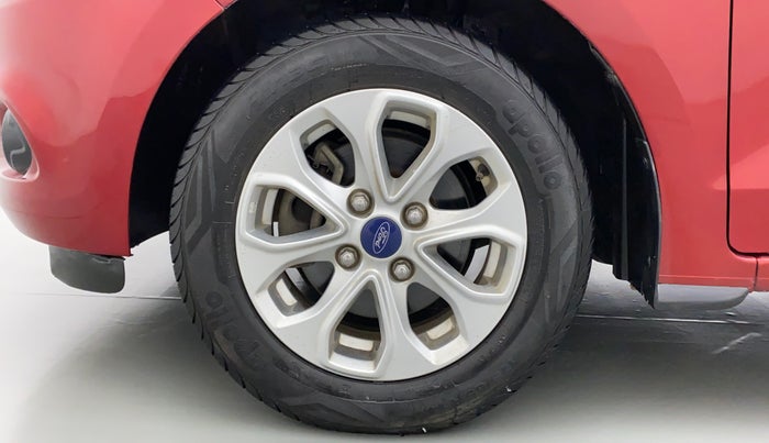 2018 Ford Figo Aspire 1.2 TITANIUM PETROL, Petrol, Manual, 17,870 km, Left Front Wheel