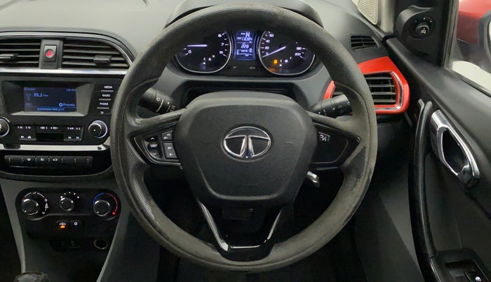2018 Tata TIGOR XZA PETROL, Petrol, Automatic, 1,16,678 km, Steering Wheel Close Up