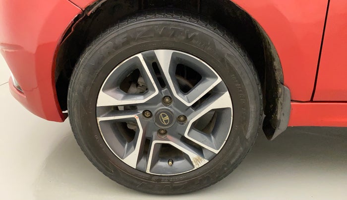 2018 Tata TIGOR XZA PETROL, Petrol, Automatic, 1,16,678 km, Left Front Wheel