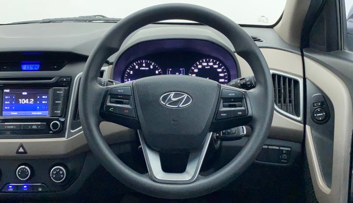 2016 Hyundai Creta S 1.6 PETROL, Petrol, Manual, 48,120 km, Steering Wheel Close Up