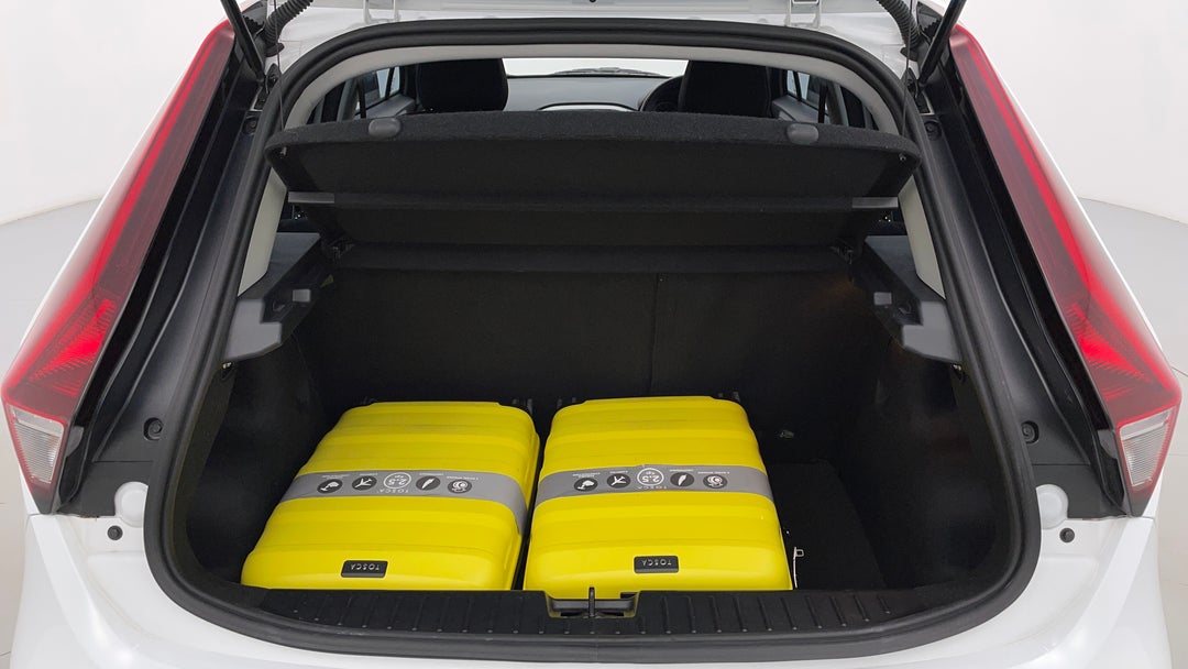 Boot Inside View with Luggage