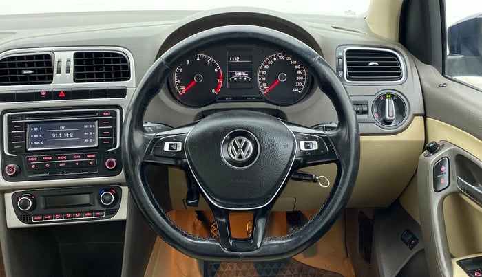2015 Volkswagen Vento HIGHLINE PETROL, Petrol, Manual, 60,003 km, Steering Wheel Close Up