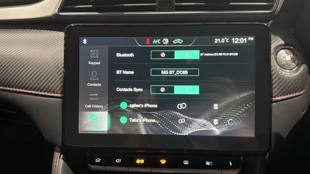 2022 MG Zst Excite, Automatic, 92025 km, Android/Apple Car Play