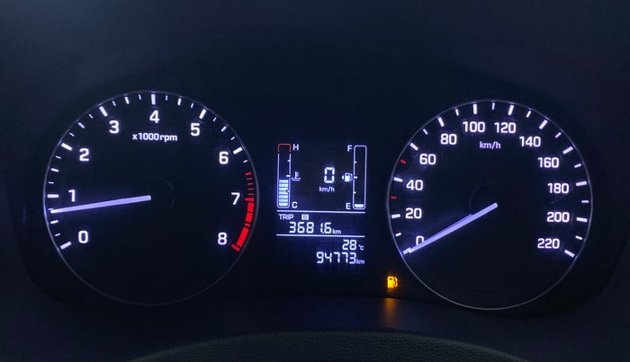 2016 Hyundai Creta 1.6 E + VTVT, Petrol, Manual, 94,810 km, Odometer Image