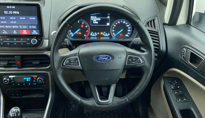 2019 Ford Ecosport 1.5 TITANIUM TI VCT, Petrol, Manual, 5,269 km, Steering Wheel Close Up