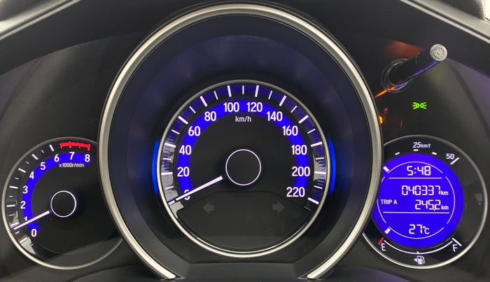 2015 Honda Jazz 1.2 V MT, Petrol, Manual, 40,376 km, Odometer Image