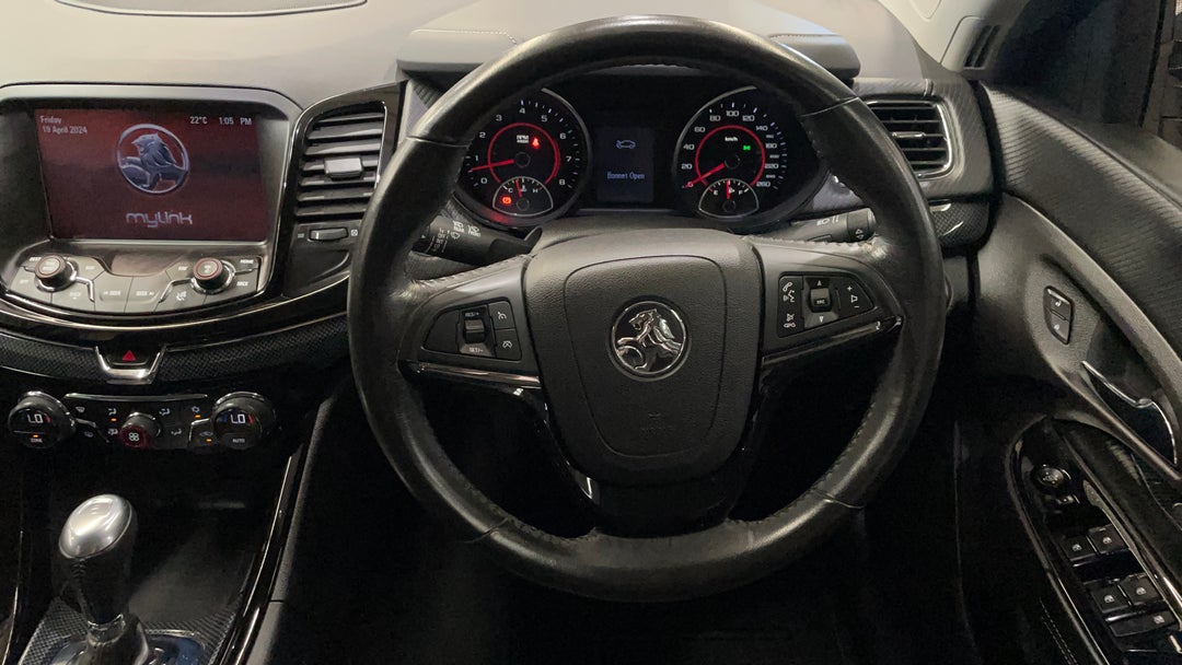 2017 Holden Commodore Sv6, Automatic, 65205 km, Steering Wheel Close-up