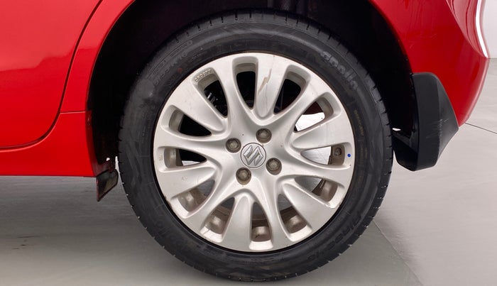 2016 Maruti Baleno ZETA 1.2 K12, Petrol, Manual, 24,848 km, Left Rear Wheel