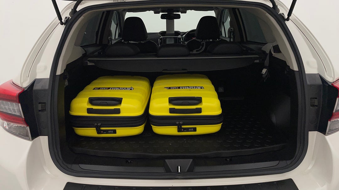 Boot Inside View with Luggage