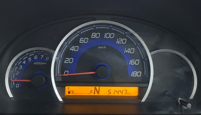 2018 Maruti Wagon R 1.0 VXI AMT, Petrol, Automatic, 51,501 km, Odometer Image
