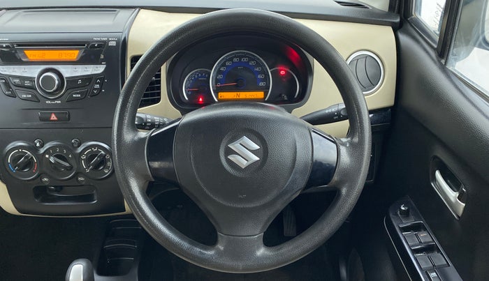 2018 Maruti Wagon R 1.0 VXI AMT, Petrol, Automatic, 51,501 km, Steering Wheel Close Up