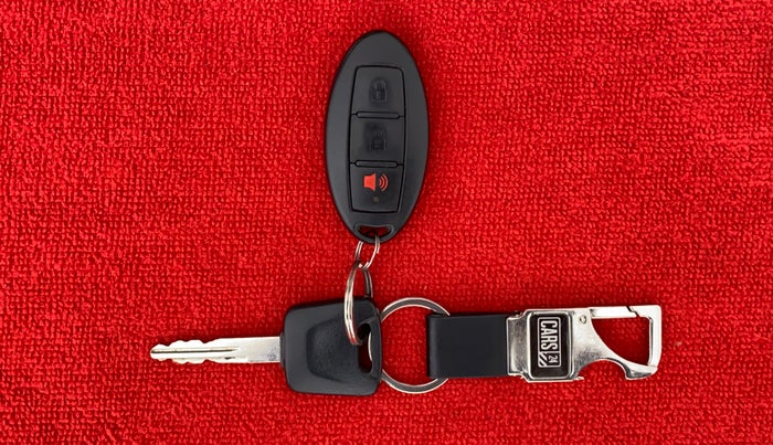 2018 Datsun Go Plus T, Petrol, Manual, 29,054 km, Key Close Up