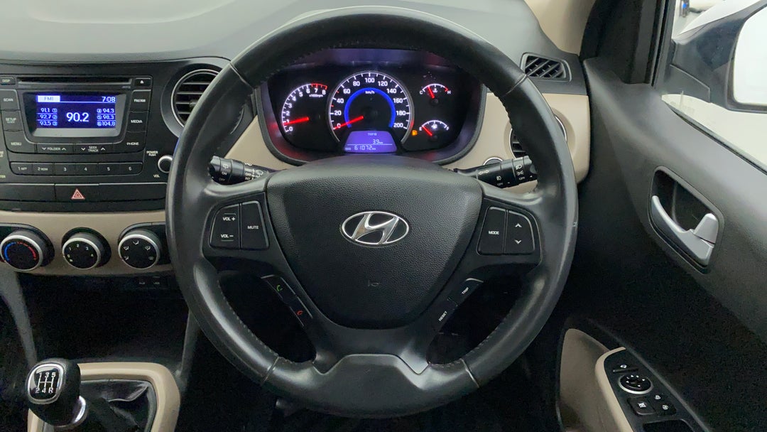 Steering Wheel Close Up