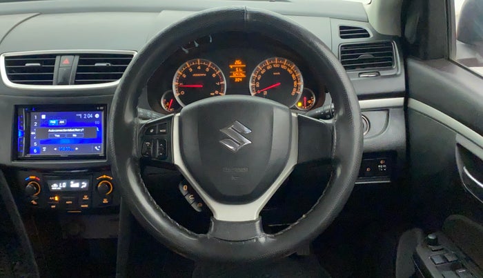 2017 Maruti Swift ZXI, Petrol, Manual, 52,414 km, Steering Wheel Close Up