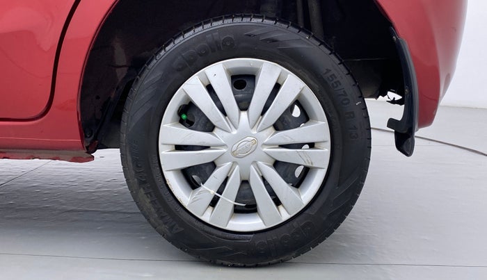 2014 Datsun Go T, Petrol, Manual, 65,470 km, Left Rear Wheel