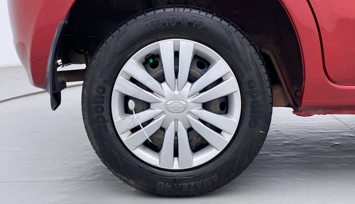 2014 Datsun Go T, Petrol, Manual, 65,470 km, Right Rear Wheel