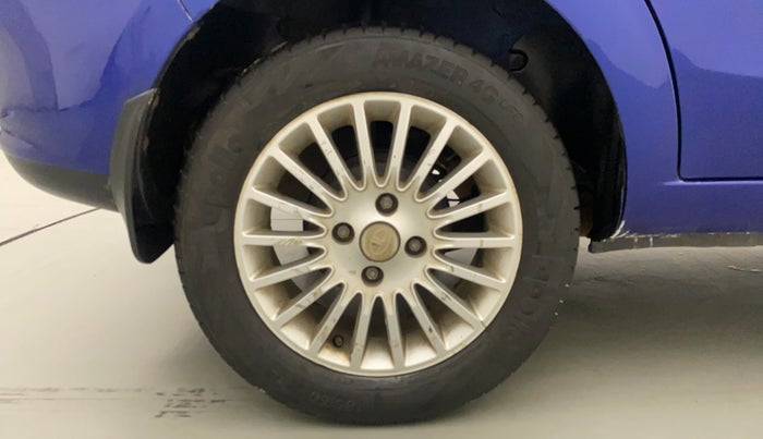 2014 Tata Zest XT PETROL, Petrol, Manual, 59,843 km, Right Rear Wheel