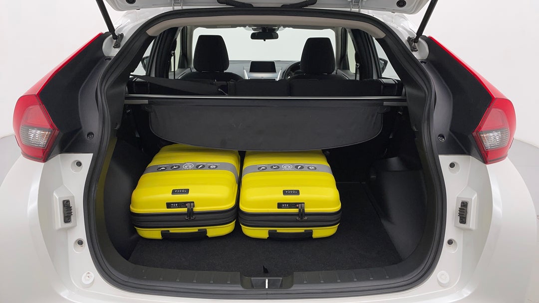 Boot Inside View with Luggage