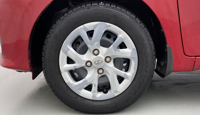 2017 Hyundai Grand i10 SPORTZ 1.2 KAPPA VTVT, CNG, Manual, 38,860 km, Left Front Wheel