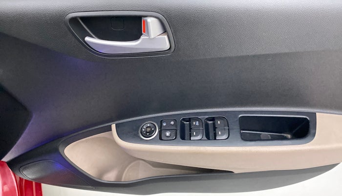 2017 Hyundai Grand i10 SPORTZ 1.2 KAPPA VTVT, CNG, Manual, 38,860 km, Driver Side Door Panels Control