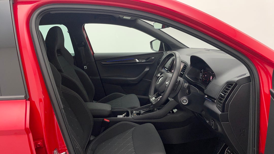 Right Side Front Door Cabin View