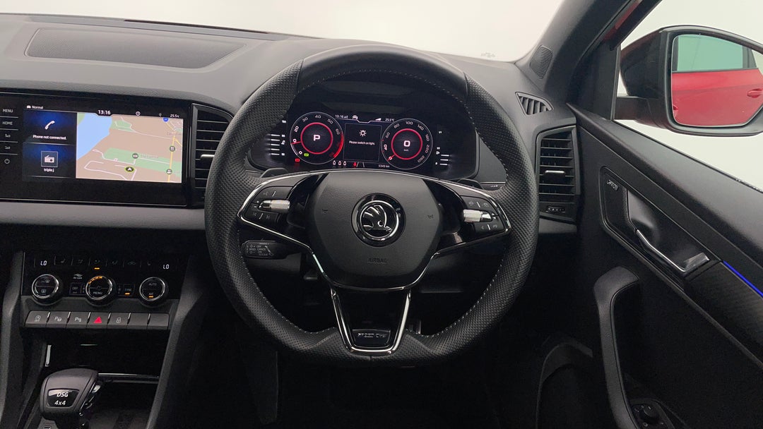 Steering Wheel Close-up