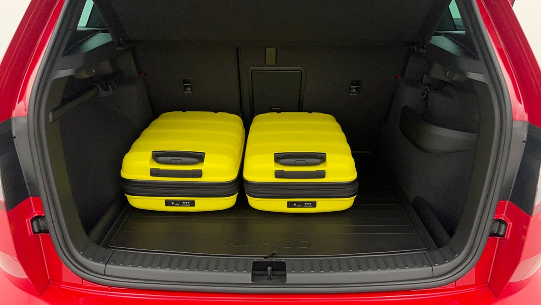 Boot Inside View with Luggage