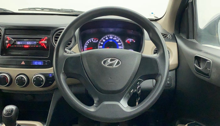 2016 Hyundai Grand i10 MAGNA 1.2 KAPPA VTVT, Petrol, Manual, 29,811 km, Steering Wheel Close Up