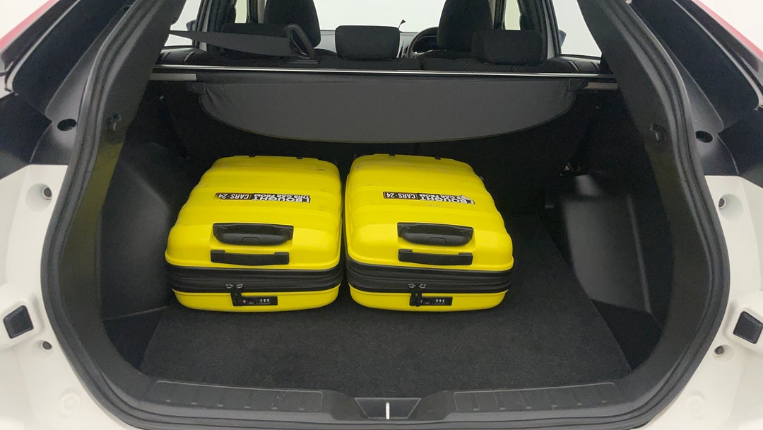 Boot Inside View with Luggage