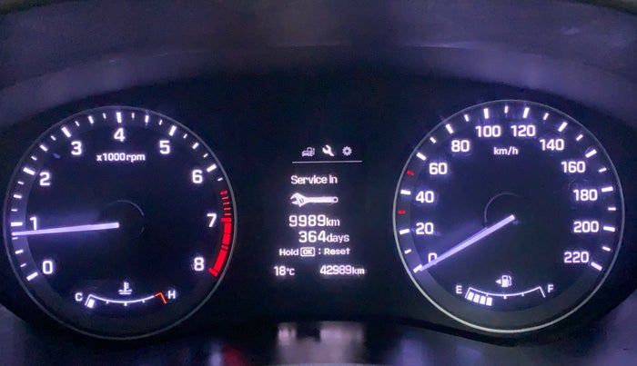 2014 Hyundai Elite i20 ASTA 1.2, Petrol, Manual, 43,147 km, Odometer View