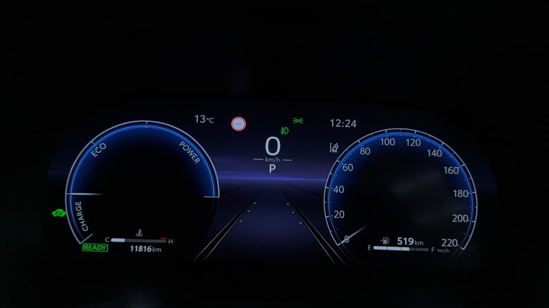 2025 Toyota Kluger Gx Hybrid AWD, Automatic, 11816 km, Odometer View