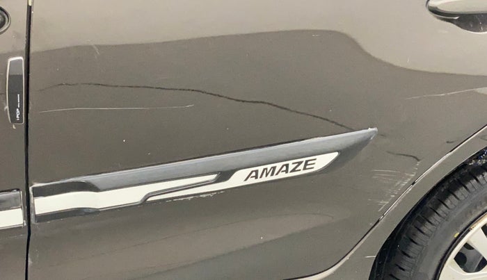 2019 Honda Amaze 1.2L I-VTEC S, CNG, Manual, 43,184 km, Rear left door - Slightly dented
