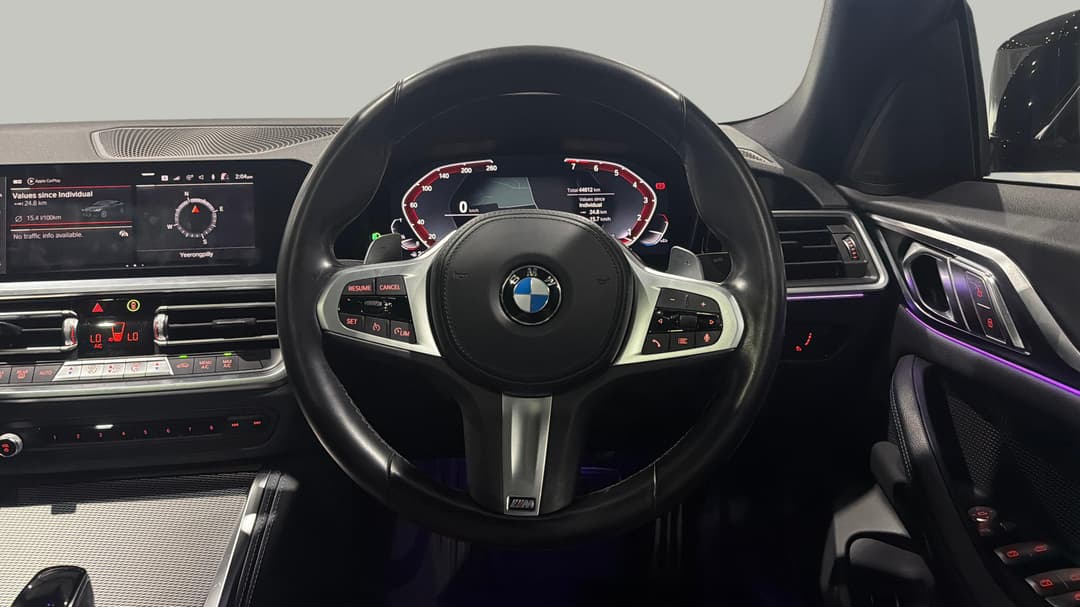 2021 BMW 4 20i M Sport Gran Coupe, Automatic, 44612 km, Steering Wheel Close-up