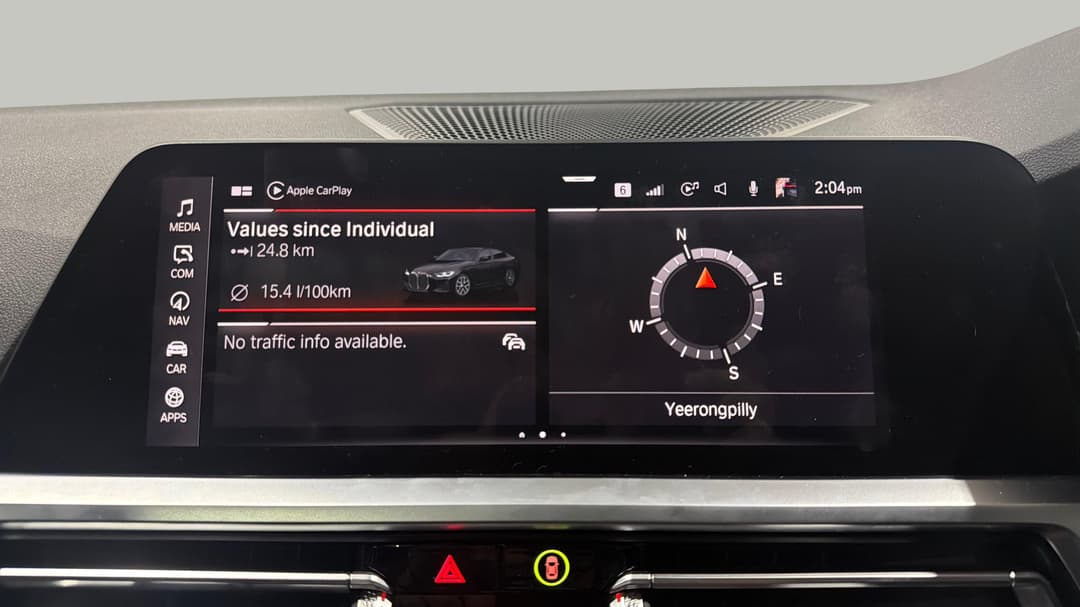 2021 BMW 4 20i M Sport Gran Coupe, Automatic, 44612 km, Infotainment System
