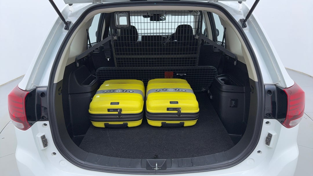Boot Inside View with Luggage