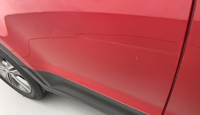 2016 Hyundai Creta SX PLUS AT 1.6 PETROL, Petrol, Automatic, 52,287 km, Right rear door - Minor scratches