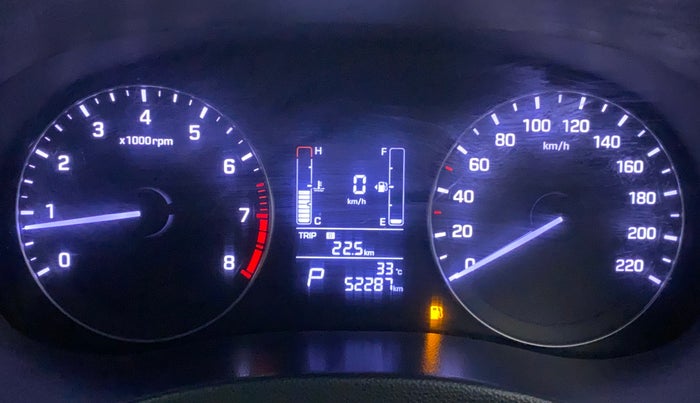 2016 Hyundai Creta SX PLUS AT 1.6 PETROL, Petrol, Automatic, 52,287 km, Odometer Image