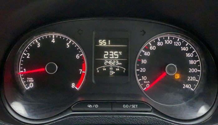 2017 Volkswagen Polo TRENDLINE 1.2L PETROL, Petrol, Manual, 24,680 km, Odometer Image