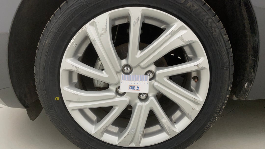 Wheels Rim Front LHS Gutter Rash