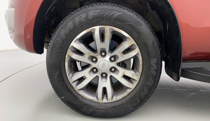 2018 Ford Endeavour 3.2l 4X4 AT Titanium, Diesel, Automatic, 34,004 km, Left Front Wheel