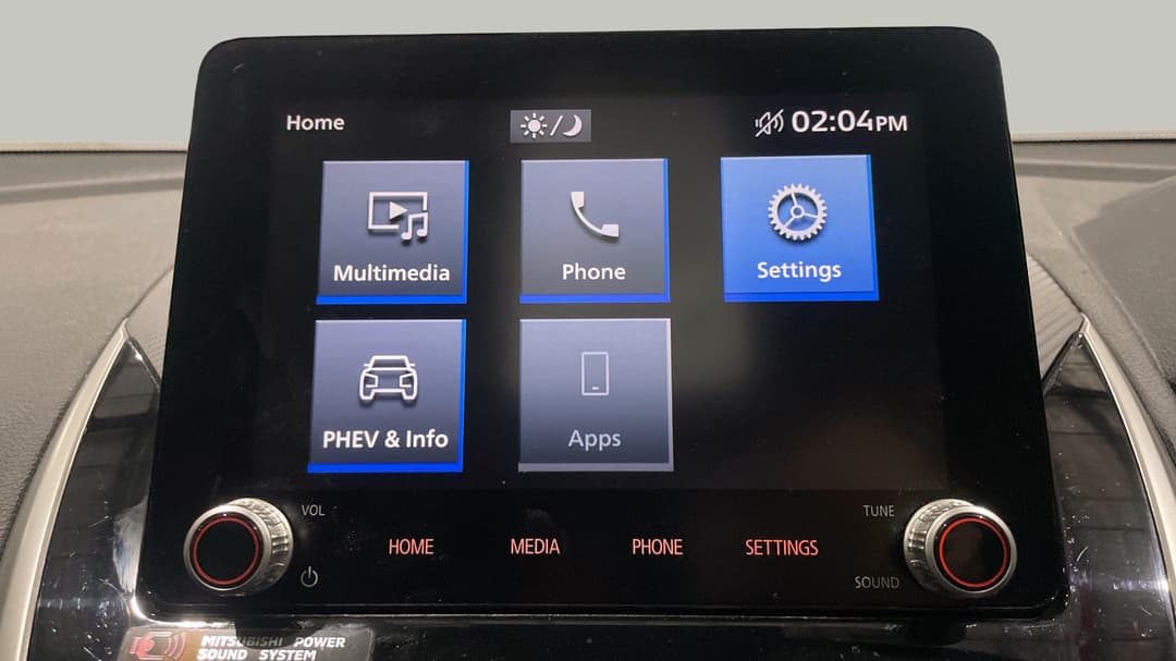 2023 Mitsubishi Eclipse Cross Aspire Phev (AWD), Automatic, 39536 km, Infotainment System