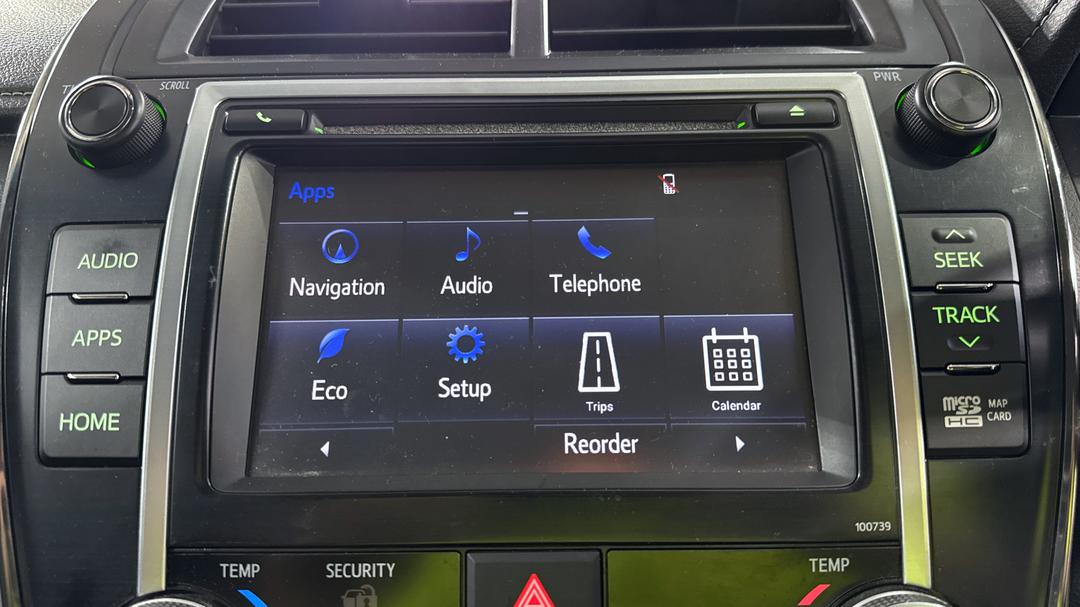 2017 Toyota Camry Rz S.e., Automatic, 134439 km, Infotainment System