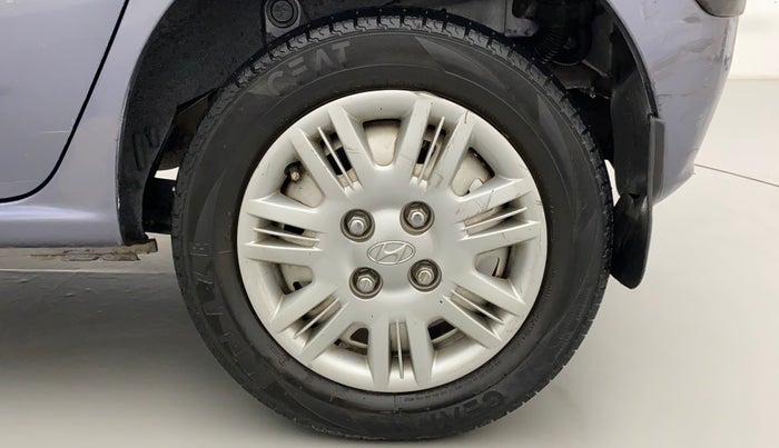 2011 Hyundai Santro Xing GL PLUS, Petrol, Manual, 76,827 km, Left Rear Wheel