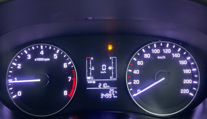 2016 Hyundai Elite i20 Sportz 1.2 VTVT MT, Petrol, Manual, 35,061 km, Odometer Image