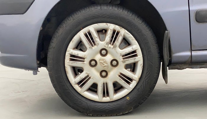 2010 Hyundai Santro Xing GLS, Petrol, Manual, 91,968 km, Left Front Wheel