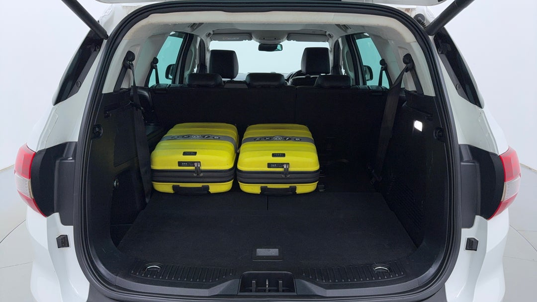 Boot Inside View with Luggage
